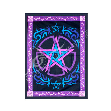 Tapestry || Celtic Pentacle || Cotton