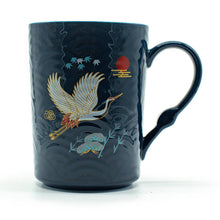 Mug ||  Crane, Red or Blue