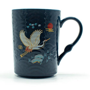 Mug ||  Crane, Red or Blue