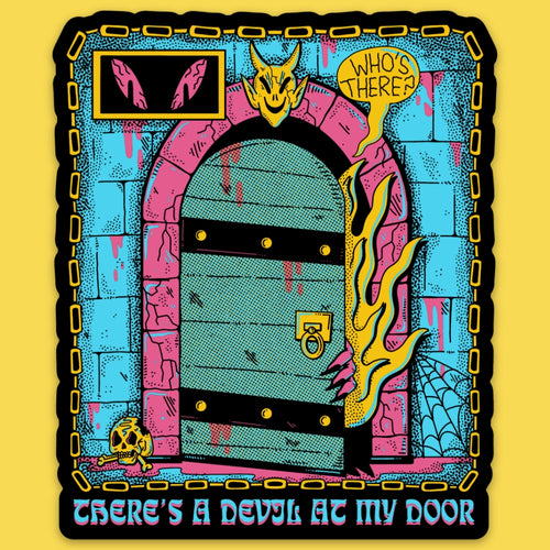 Sticker || Devil at my Door