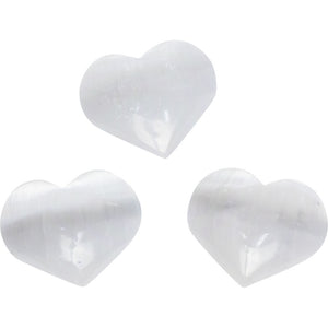 Crystal Heart || Selenite