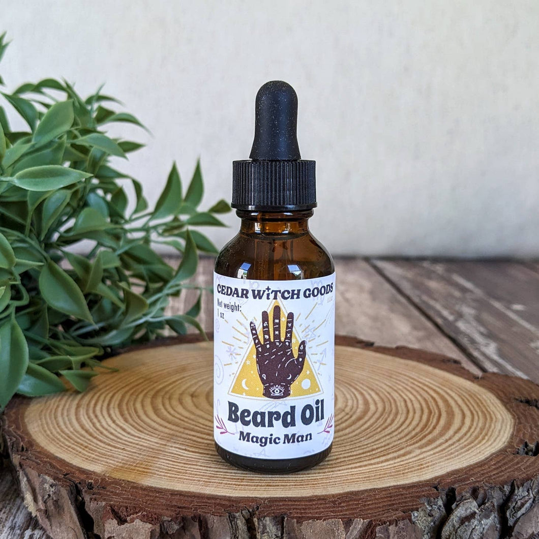 Magic Man Beard Oil | 1 oz Dropper Bottle