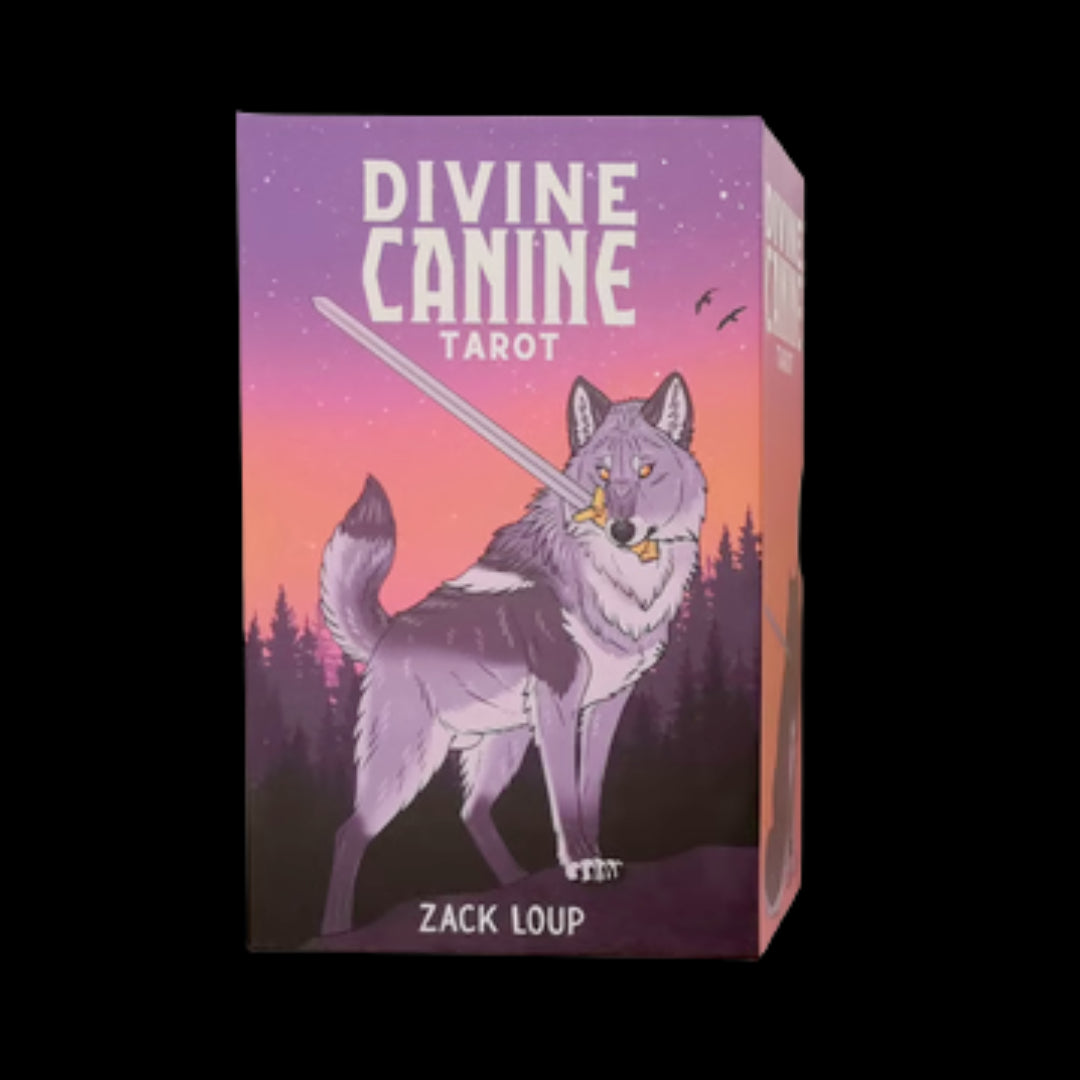 The Divine Canine Tarot 78 Card Indie Tarot Deck Focused On Wild and M ...