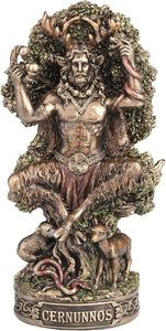 Mini Celtic Gods Statues || Bronze