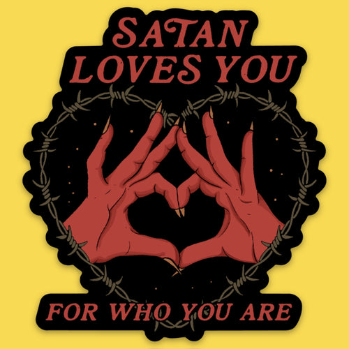 Sticker || Satan Loves You