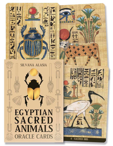 Egyptian Sacred Animals Oracle Cards