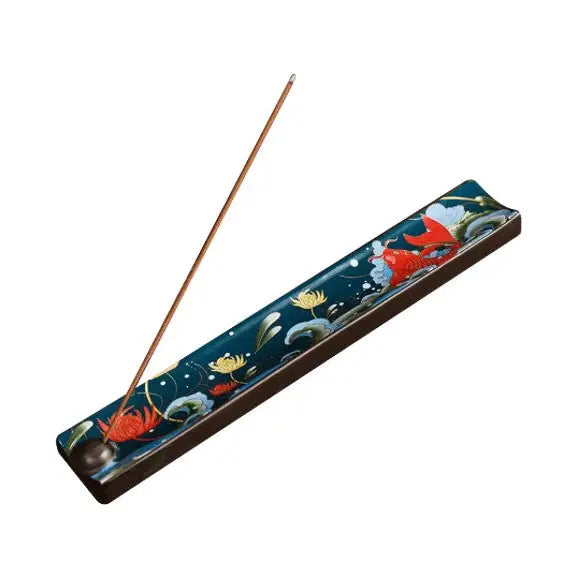 Incense Burner || Koi Fish