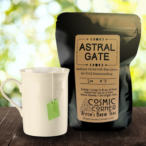 Astral Gate Tea || Bedtime Herbal with Blue Lotus for Vivid Dreamworking