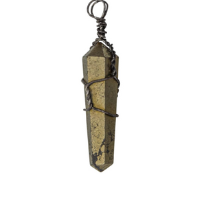 Pendant || Wire Wrapped || Pyrite