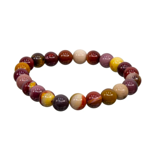 Bracelet || Mookaite || 8mm or 10mm Round Beads