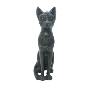 Figure Candle || Bastet Goddess || Black Cat