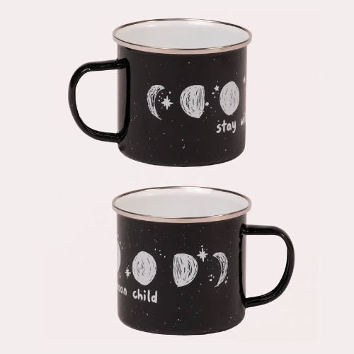 Enamel Camping Mug || Soul Flower