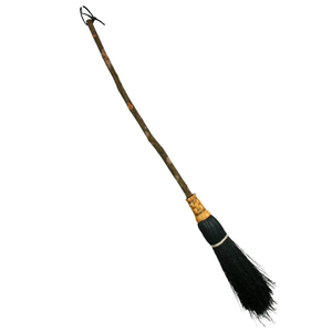 Witches' Besom Broom - Black (Winter) - Small