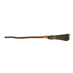 Witches' Besom Broom - Black (Winter)
