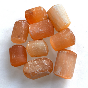 Tumbled Orange Selenite