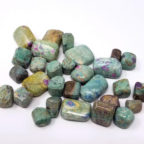 Tumbled Ruby Fuchsite