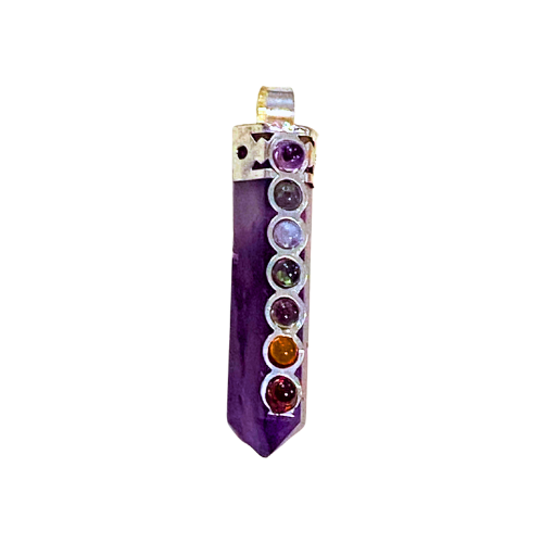 Pendant  || Gemstone Point || Chakra Stones (Assorted)