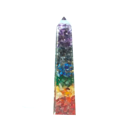 Orgonite Chakra Obelisk
