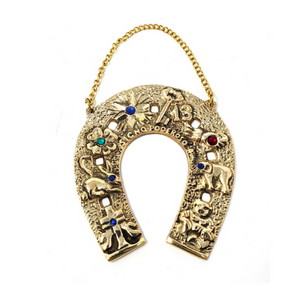 Brass Horseshoe for Protection and Luck