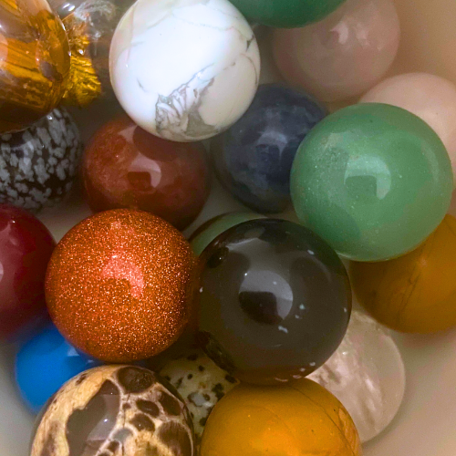 Gemstone Carving || Marble Spheres