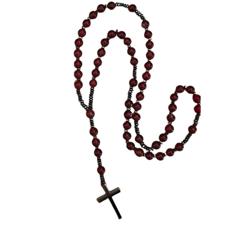 Carnelian Gemstone Rosary | Prayer Beads | 8mm