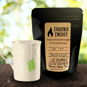 Phoenix Energy Tea || Tropical Maté with Gingko for Focused Energy