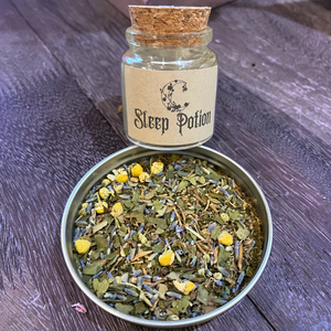 Sleep Potion Tea || Anxiety Soothing Herbal Sleep Remedy with Spearmint and Valerian