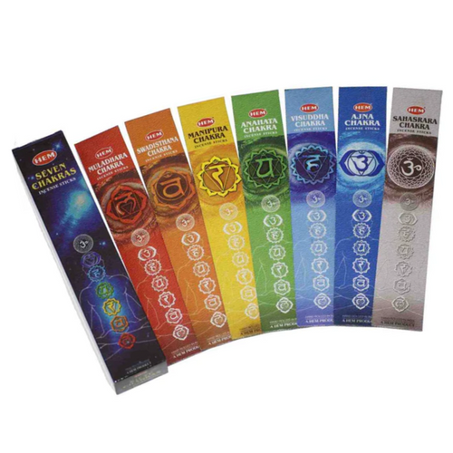 Incense  ||  HEM Seven Chakra Incense