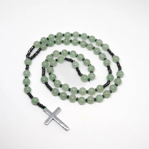 Aventurine Gemstone Rosary | Prayer Beads | 8mm