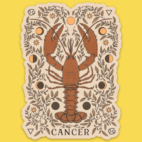 Sticker || Floral Cancer