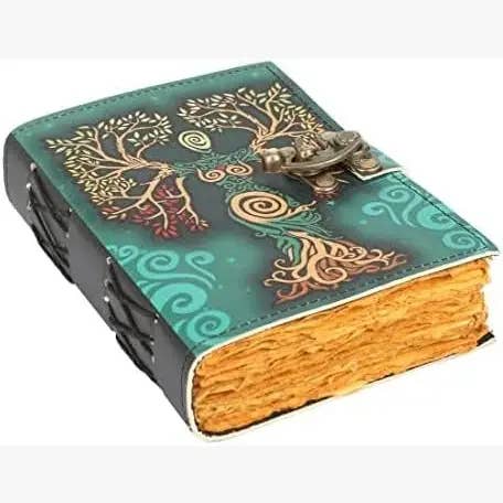 Journal || Spiral Tree Goddess || Leather