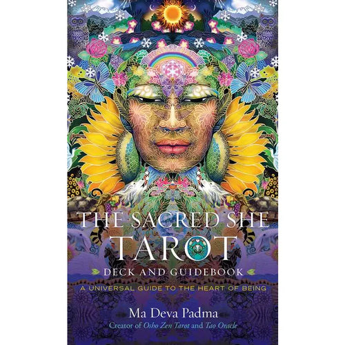 Sacred She Tarot Deck and Guidebook By Ma Deva Padma