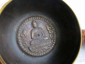 4" Diameter Tibetan Singing Bowl with cushion - Decor - Cosmic Corner Savannah