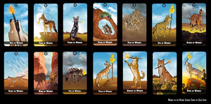 The Divine Canine Tarot | Indie Tarot Deck Focused On Wild and Mythological Canids