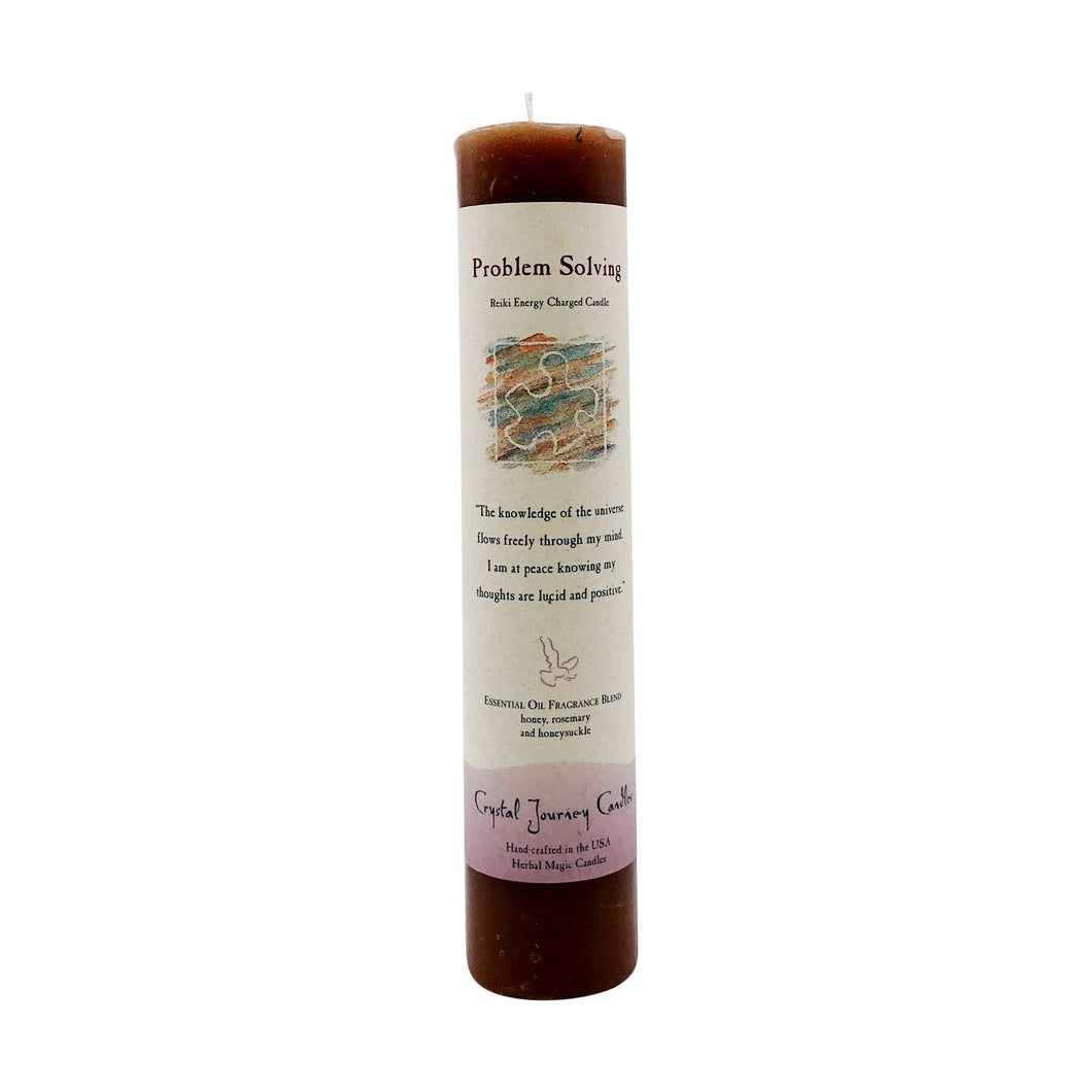 Reiki Herbal Pillar Candle Problem Solving