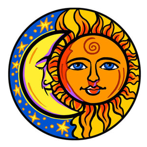 Patch || Sun and Moon || Iron-on