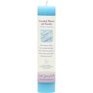 Reiki Herbal Pillar Candle Ascended Masters