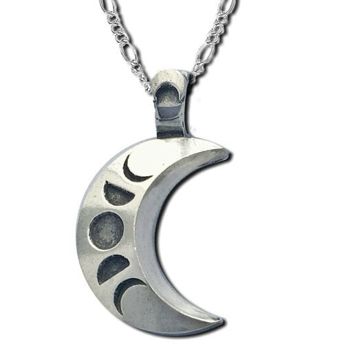 Pendant || Pewter || Sun, Moon, and Stars