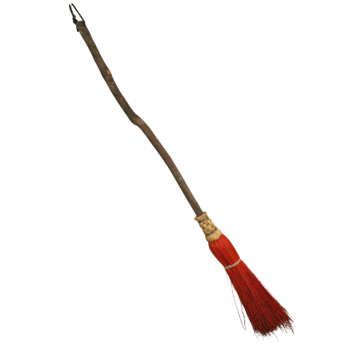 Witches' Besom Broom - Rust (Spring) - Small