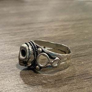 Ring || Adjustable || Nepal Skull Ring