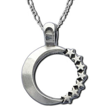 Pendant || Pewter || Sun, Moon, and Stars