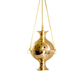 Censer || Hanging Brass Resin Incense Burner