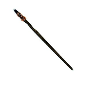 Wand - Amethyst Crystal Oak