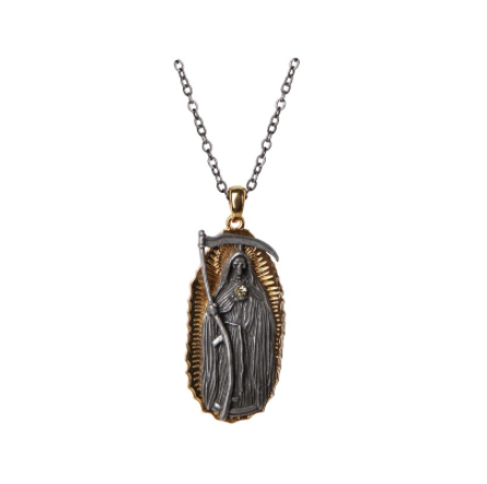 Pendant || Pewter || Santa Muerte