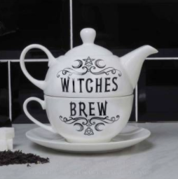 Tea Pot || Witches Brew, two part tea pot for one