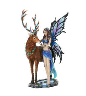 Statue || Diantha Fairy with deer