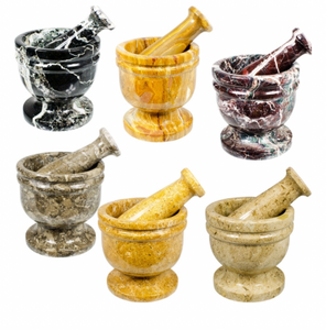 Mortar and Pestle || Marble || Assorted Colors