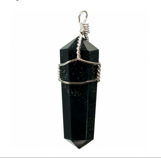 Pendant || Wire Wrapped || Black Onyx
