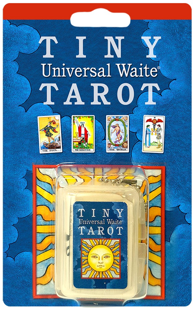Tiny Universal Waite Tarot Key Chain - Tarot - Cosmic Corner Savannah