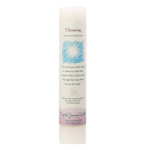 Reiki Herbal Pillar Candle Cleansing